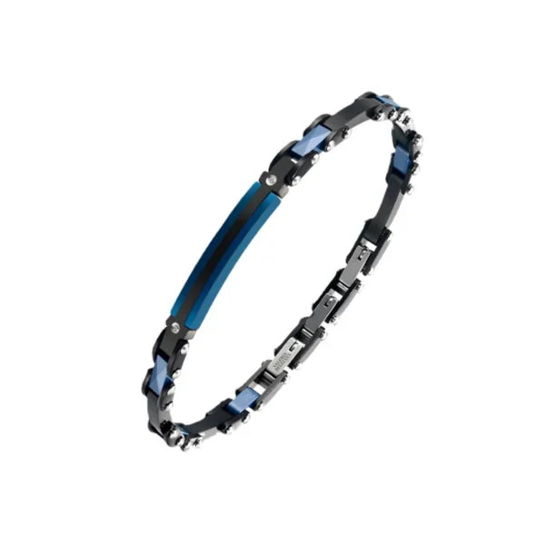 Luxe Wave Men's Beaded Bracelet