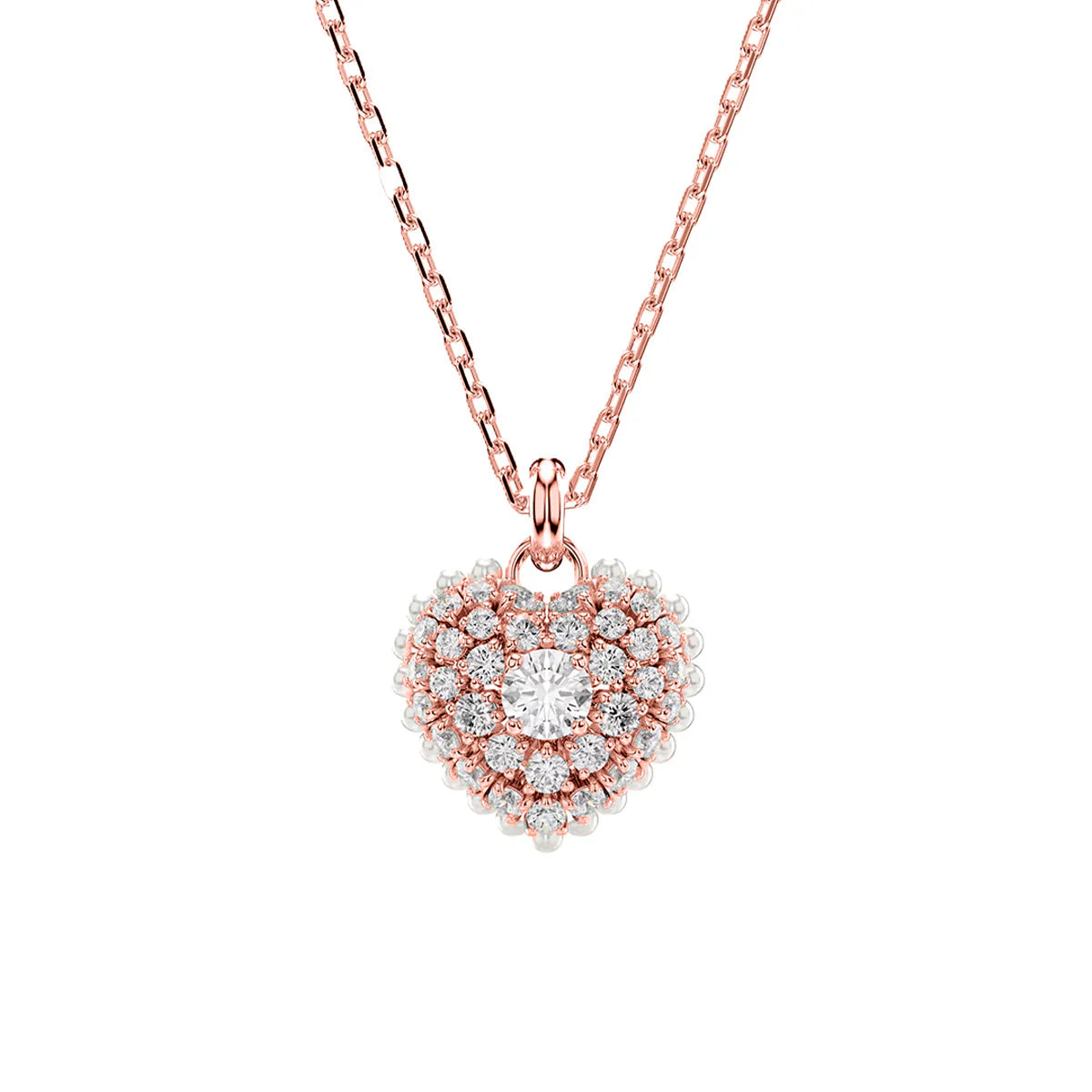 Frostfall Sparkle Pearl Necklace