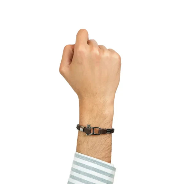 Commander's Bond Leather Bracelet