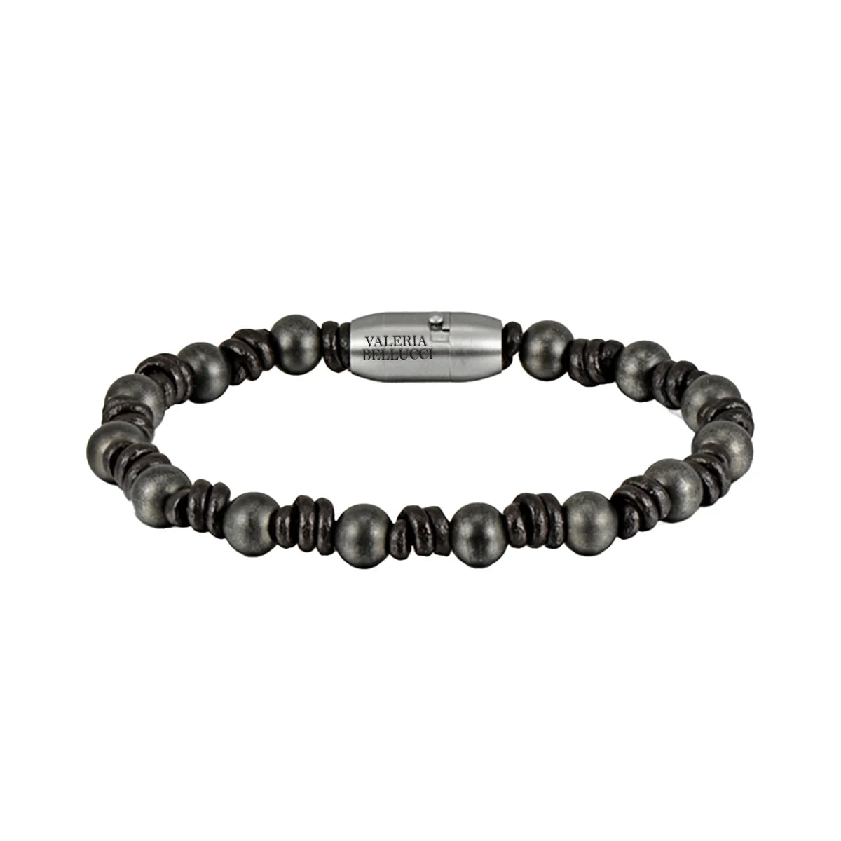 Raven Forge Men's Beaded Bracelet