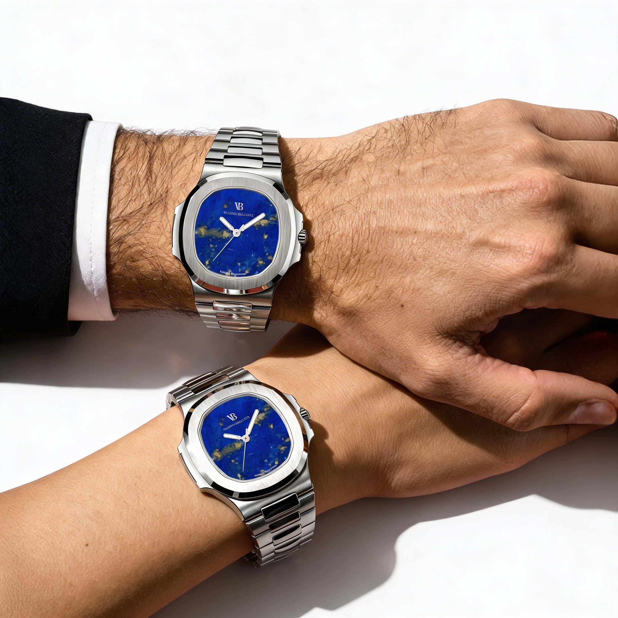 Valeria Bellucci Blue Gemstone Watches for Women